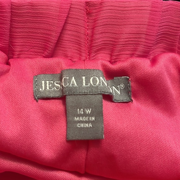 Pink Pleated Skirt, Lined - Picture 4 of 4